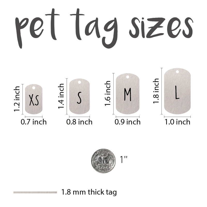 Engraved Military Pet ID Tag, Night Sky Series, LPT033