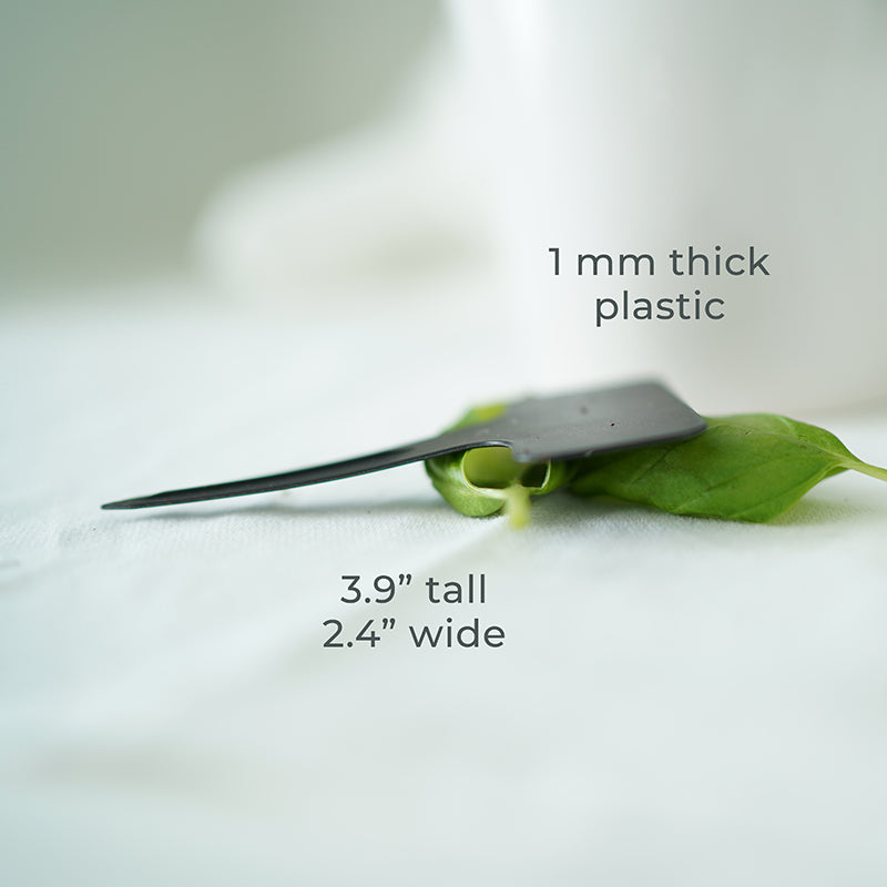 Custom Plastic Herb Labels, Garden Markers, FAM10051