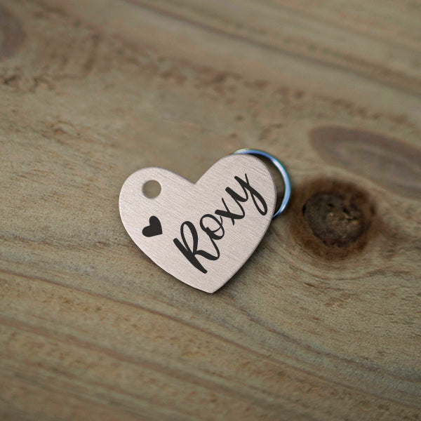 Custom Heart Dog Tag, LPTC10256