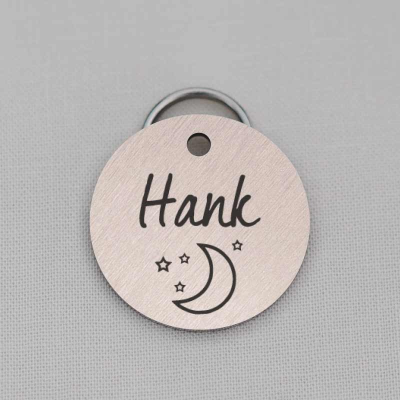 Dog Tag, Round Pet Tag ID, Large Symbols Series, LPTC10109