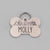 Double Sided Bone Dog Tag with Mountain Design, LPTC10227