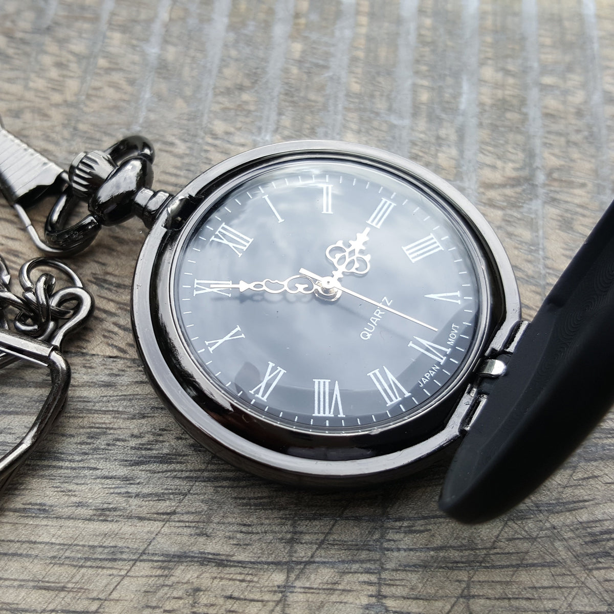 Personalized Pocket Watch Custom Engraved Metal Father in Law Gift Father of Bride Gift Father of the Groom Gift for Him Thank You Gift