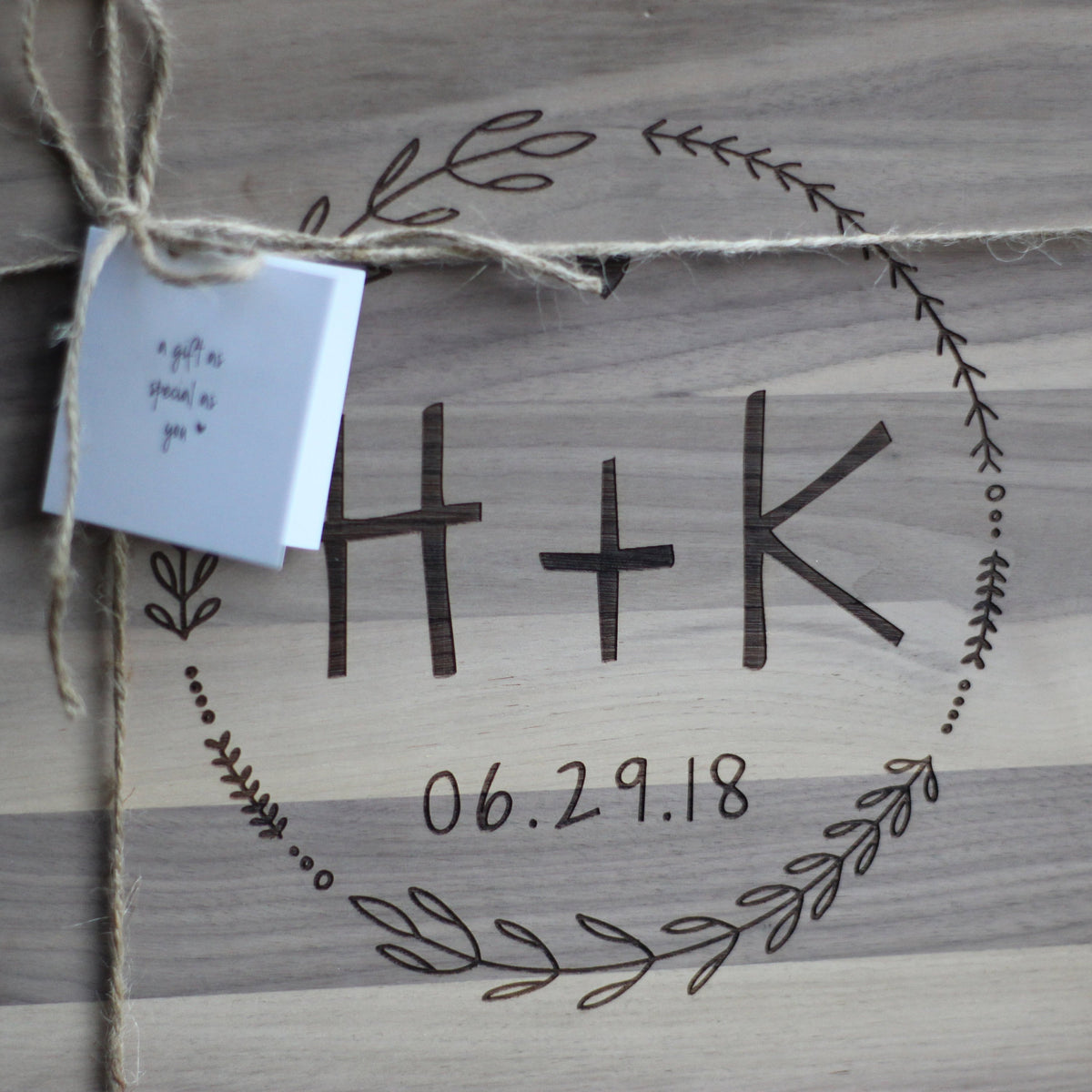 Laser Engraved Personalized Cutting Board, Wedding Gift for Foodie,  Charcuterie Server, Men and Women Cooks, LGC10465