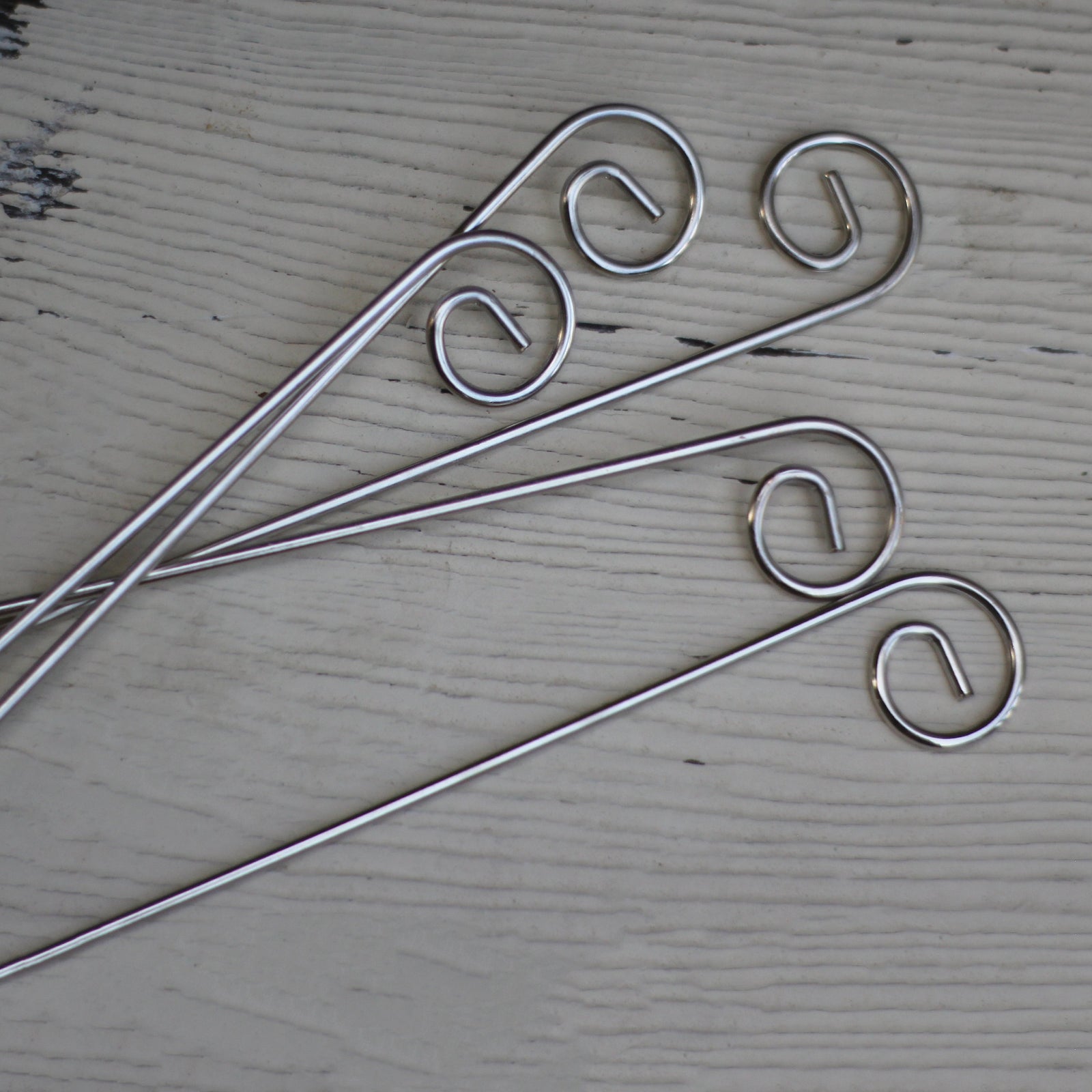 Laser Engraved Swirl Garden Stakes, Garden Gifts, Spiral Steel Post, Herb Stake, Metal, Gardening, Gardener Gift, Garden Markers, FAM10030