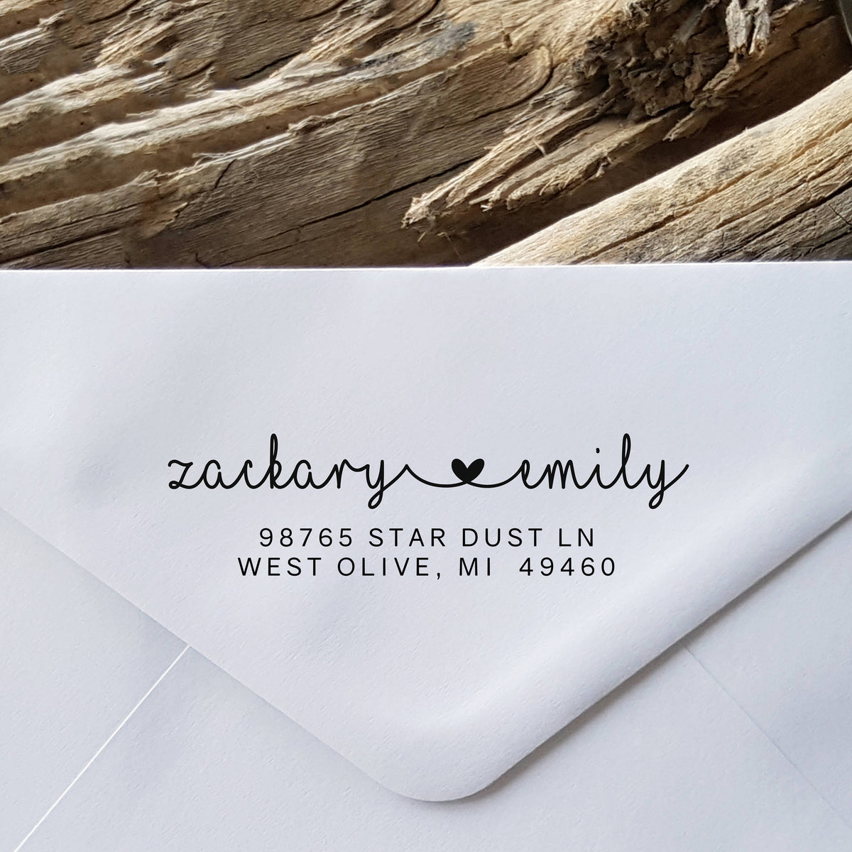 Return Address Stamp, Personalized Gift, Wedding Invitation, Pre Inked, Self Inking, RSVP Label, Couple Gifts, IGC10001