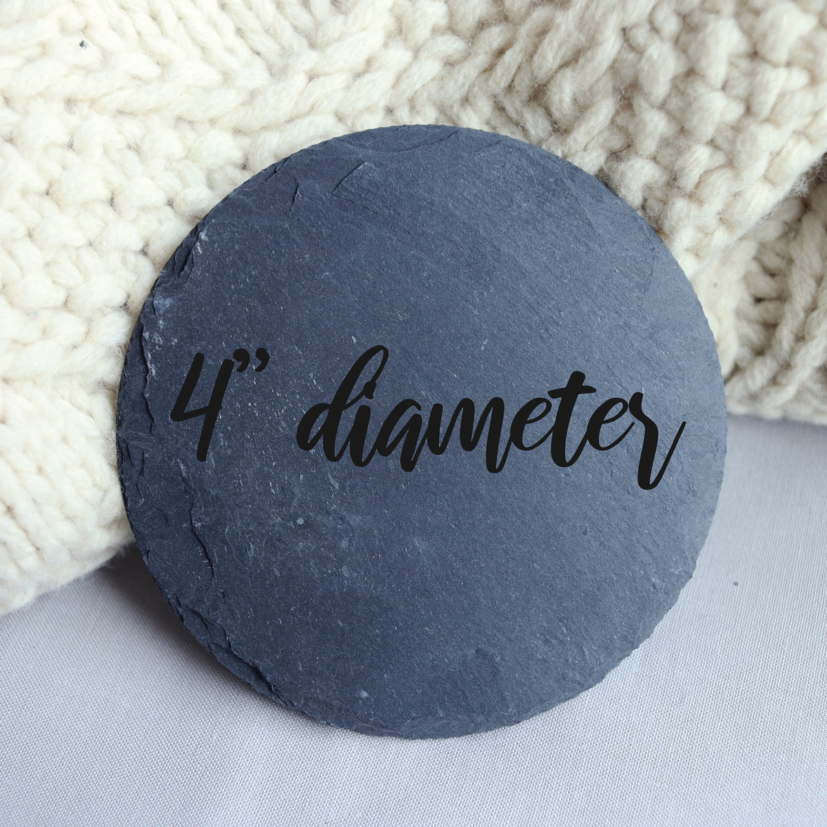 Laser Engraved Personalized Slate Coasters,  Personalized Coaster, Custom Wedding Gift for Couple, FAM10041