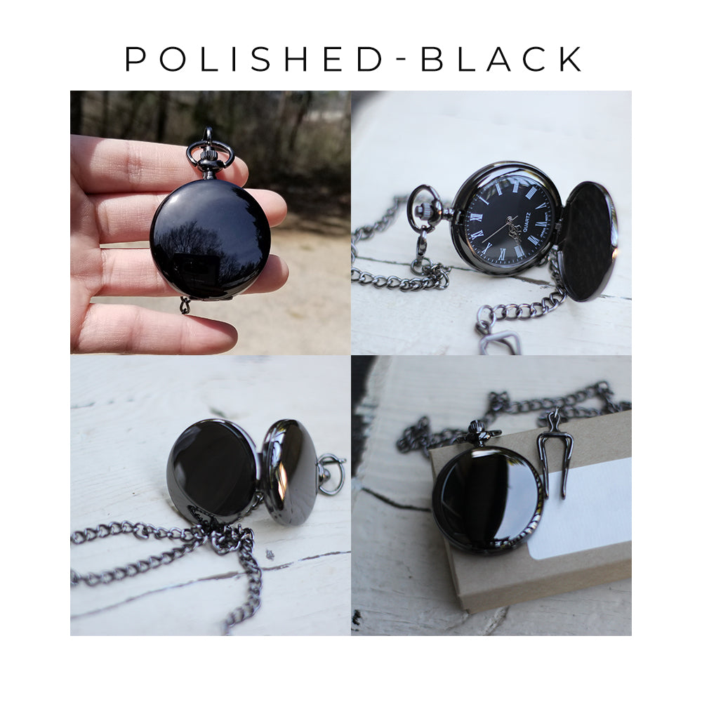 Custom Pocket Watch, Gift for Husband, One Year Anniversary Gift, LGC10567