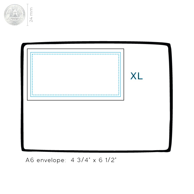 Home Sketch Return Address Stamp, Pre Inked, LGC10493